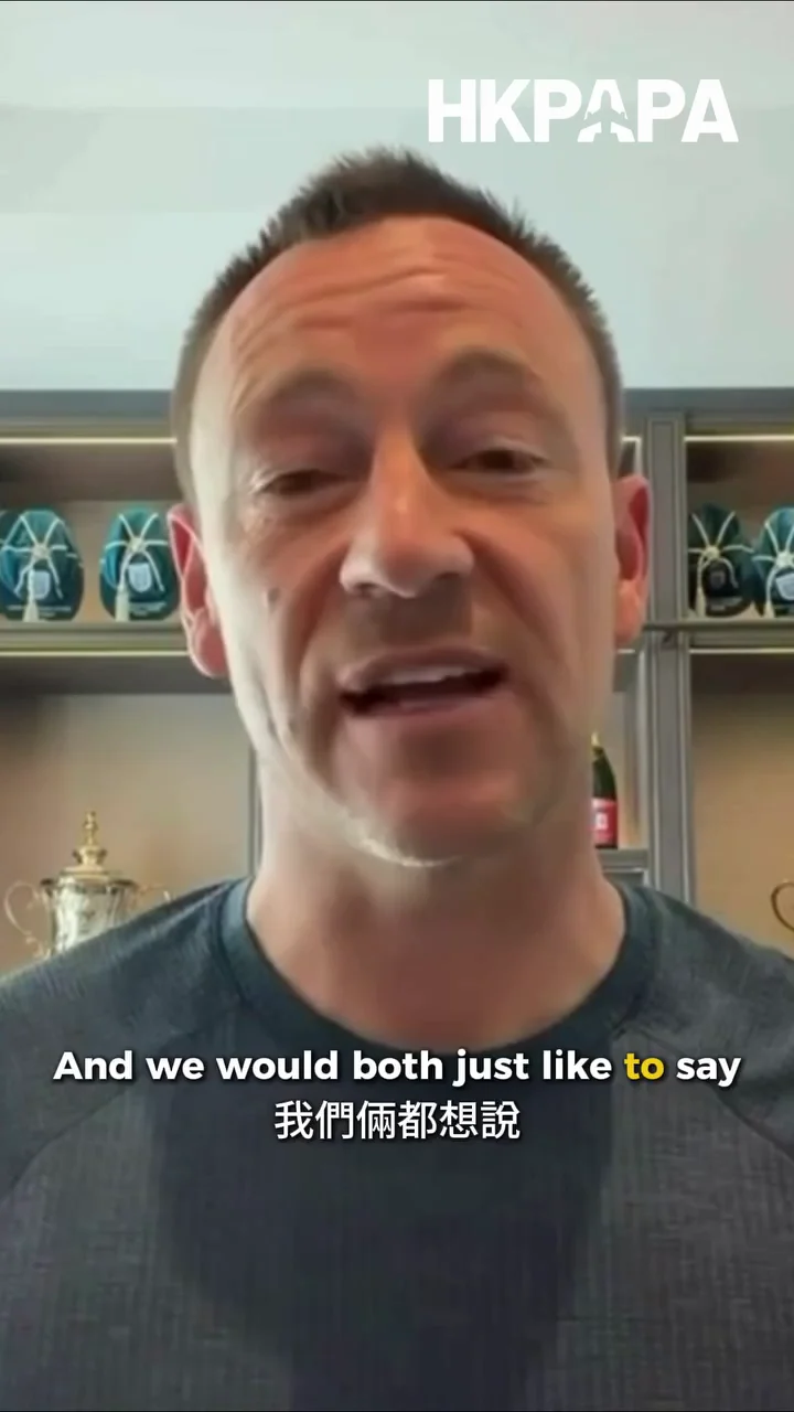 John Terry delivering his message to HKPAPA graduates.