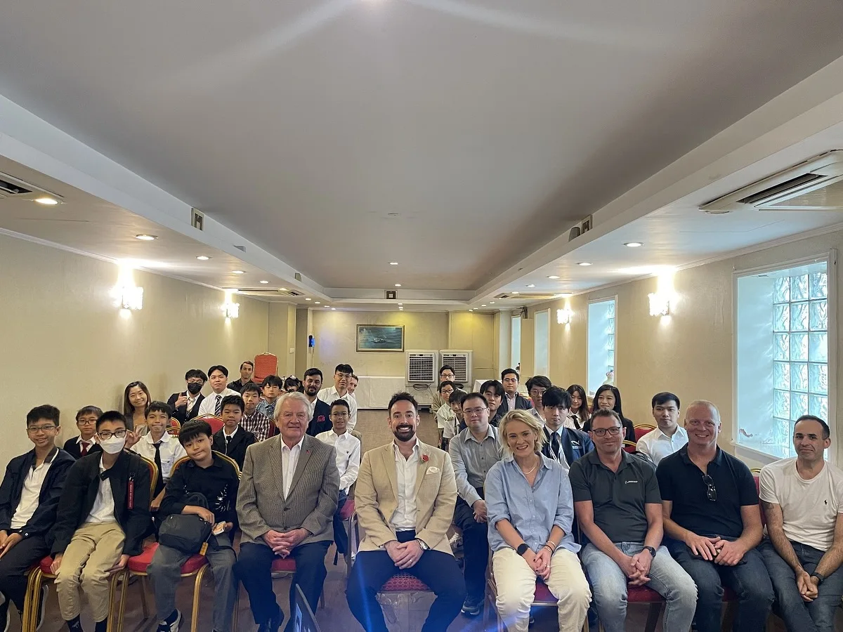 Guests and participants pictured together at the gathering.