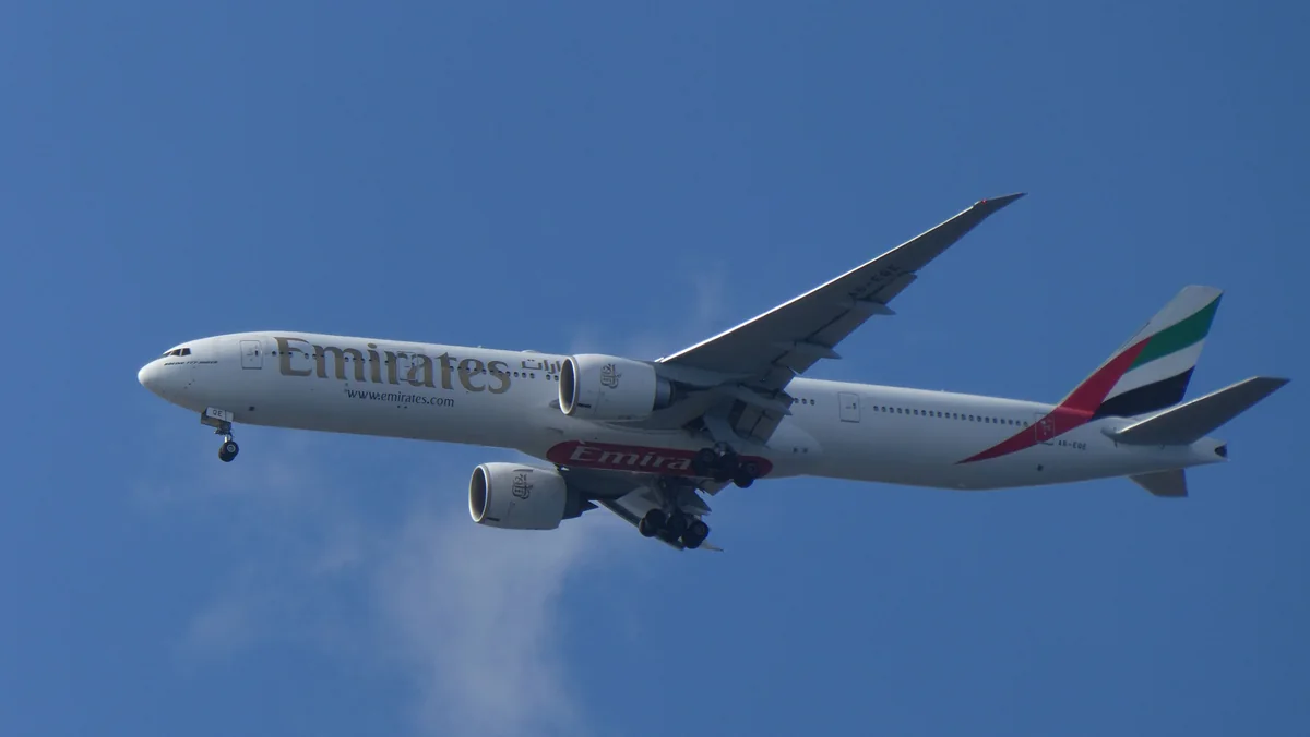Emirates aircraft