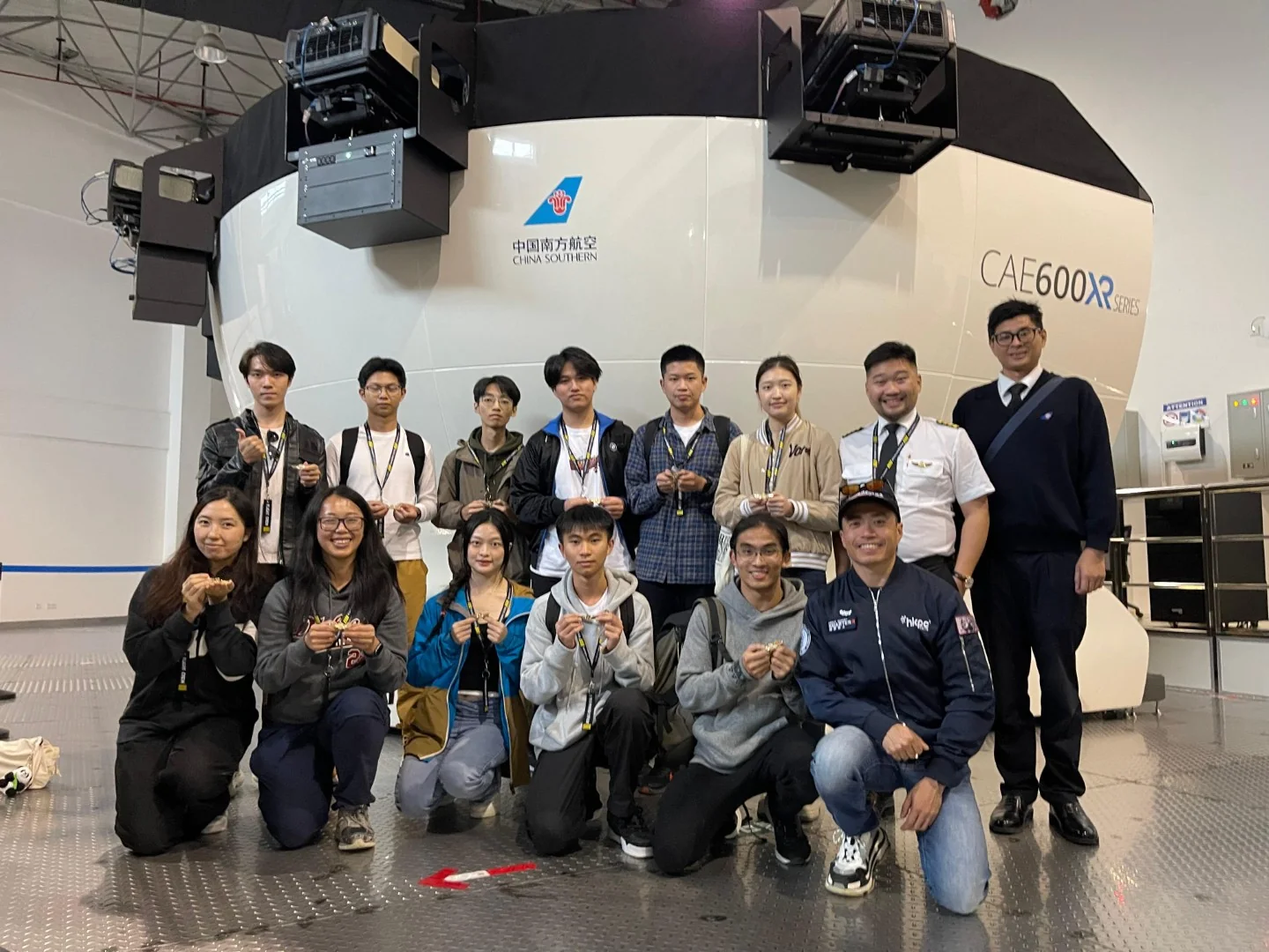HKPAPA 團隊參觀專業模擬機