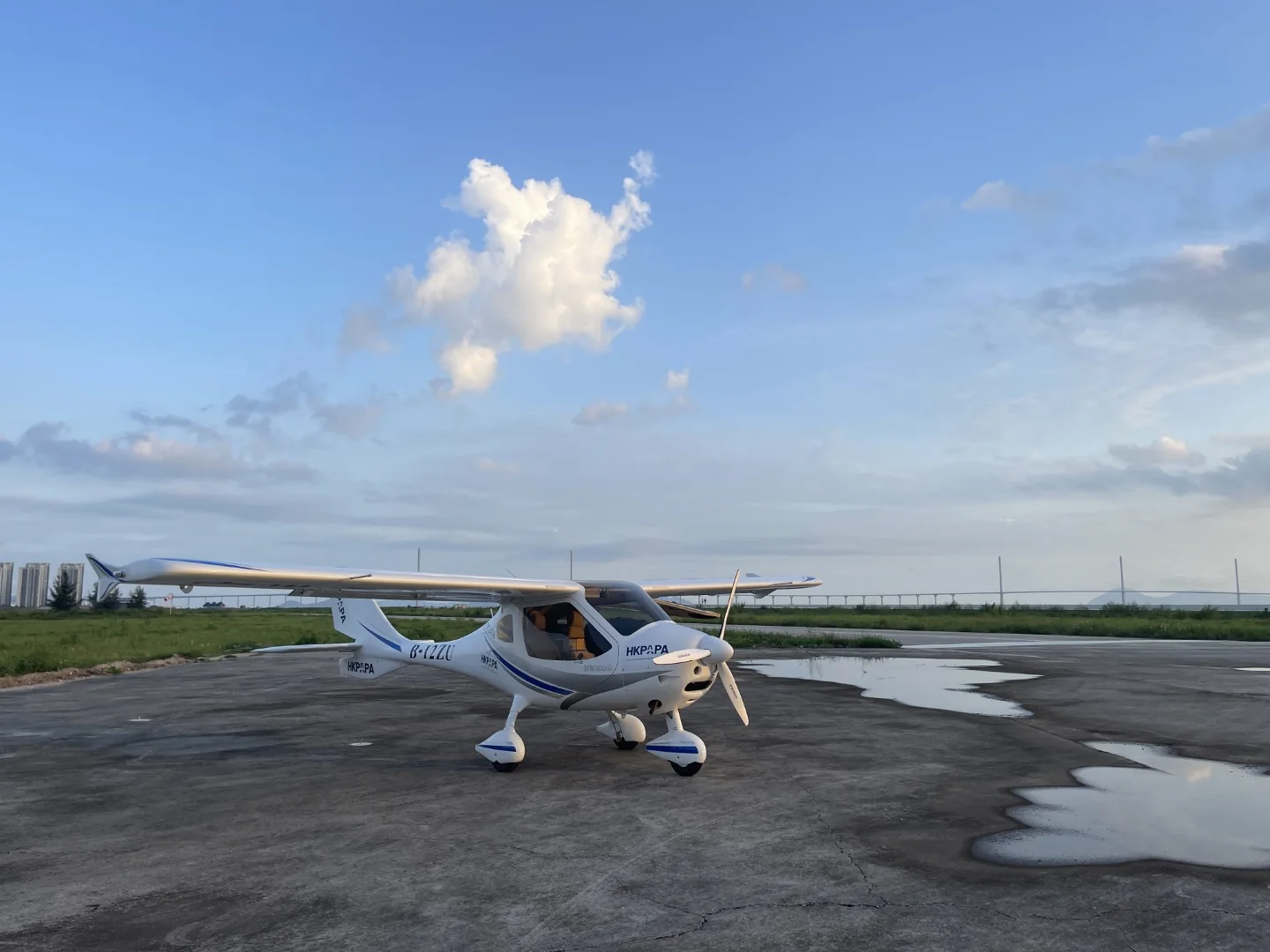 珠海機場的訓練飛機